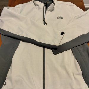 The north face mens gray jacket